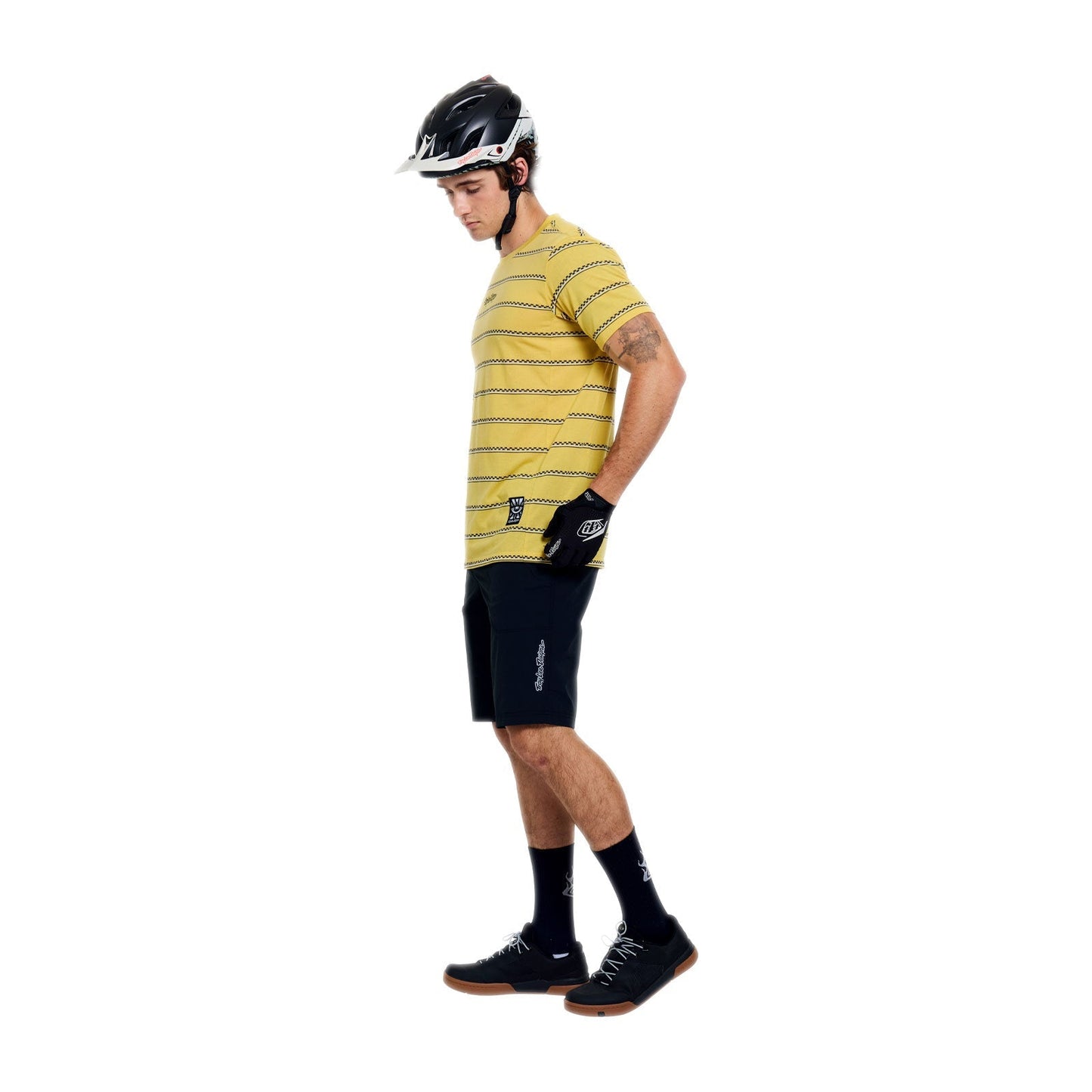 TROY LEE DESIGNS SKYLINE FAKIE RIDE Camisola manga curta amarela