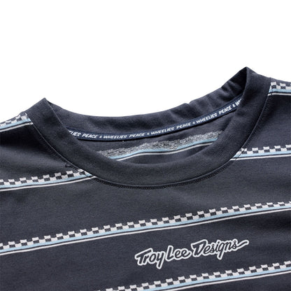Maillot TROY LEE DESIGNS SKYLINE FAKIE RIDE Mangas Curtas Carbon