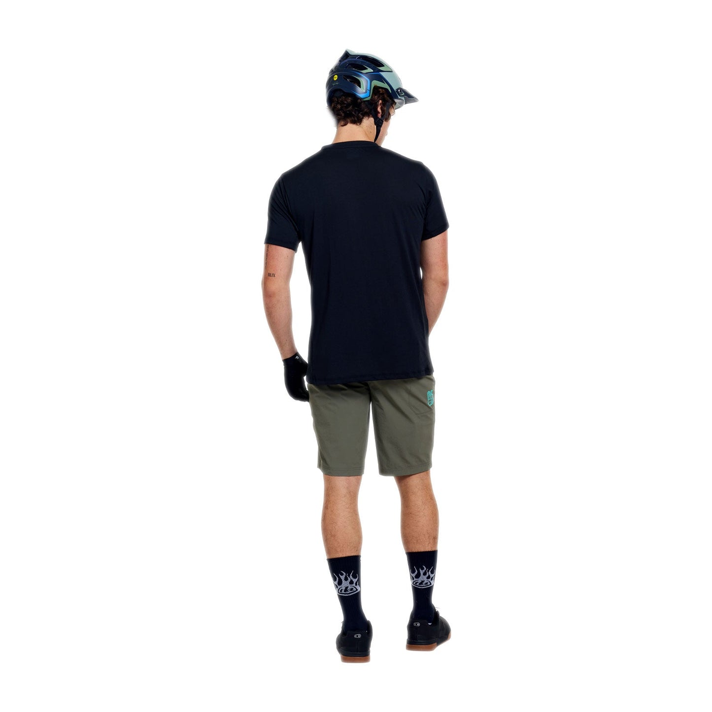 TROY LEE DESIGNS SKYLINE TRAIL Calções com forro Mono Cáqui