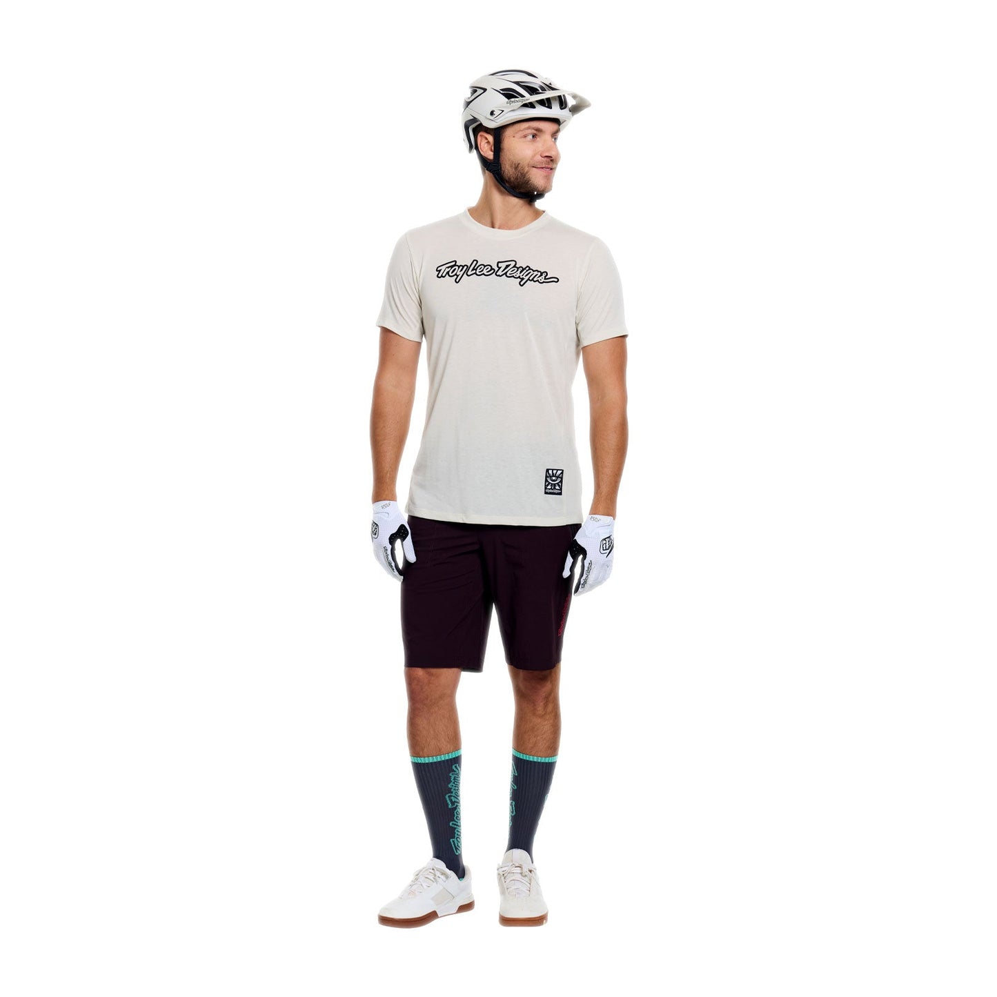 TROY LEE DESIGNS SKYLINE TRAIL Calções com forro Mono Castanho