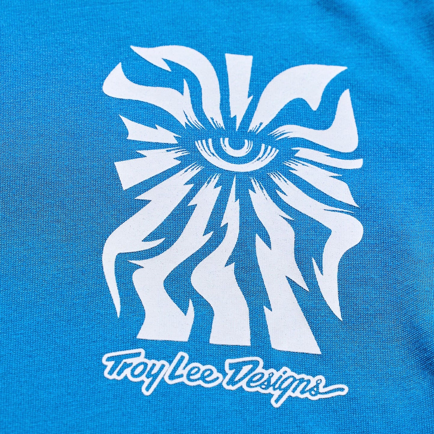 TROY LEE DESIGNS SKYLINE RIDE ONE EYE AERO Jersey Manga comprida azul