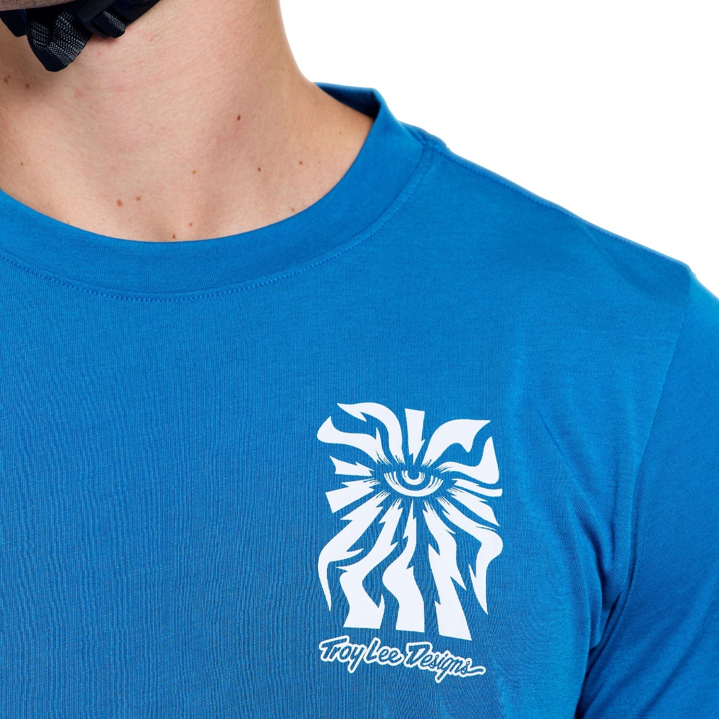 TROY LEE DESIGNS SKYLINE RIDE ONE EYE AERO Jersey Manga comprida azul