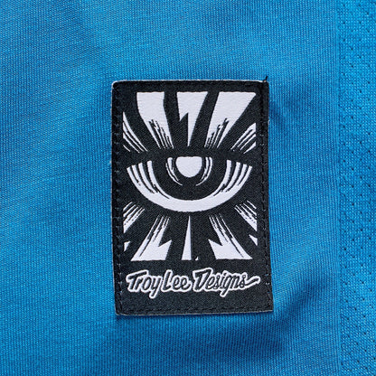 Maillot TROY LEE DESIGNS SKYLINE RIDE ONE EYE AERO Mangas Longas Azul