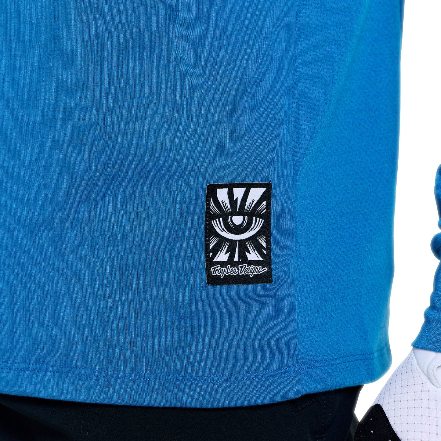 TROY LEE DESIGNS SKYLINE RIDE ONE EYE AERO Jersey Manga comprida azul