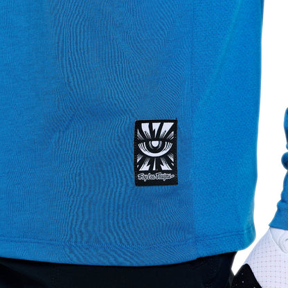 Maillot TROY LEE DESIGNS SKYLINE RIDE ONE EYE AERO Mangas Longas Azul