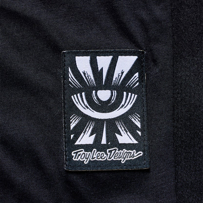Maillot TROY LEE DESIGNS SKYLINE RIDE SIGNATURE Mangas Longas Preto/Turquesa