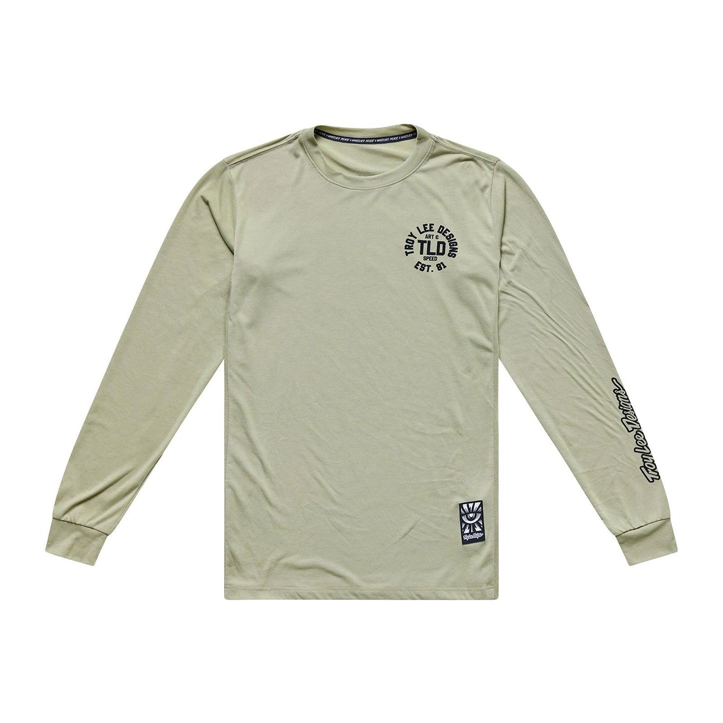 TROY LEE DESIGNS SKYLINE RIDE STAMPS Camisola de manga comprida Sage
