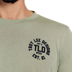 TROY LEE DESIGNSSKYLINE RIDE STAMPS Camisola de manga comprida Sage
