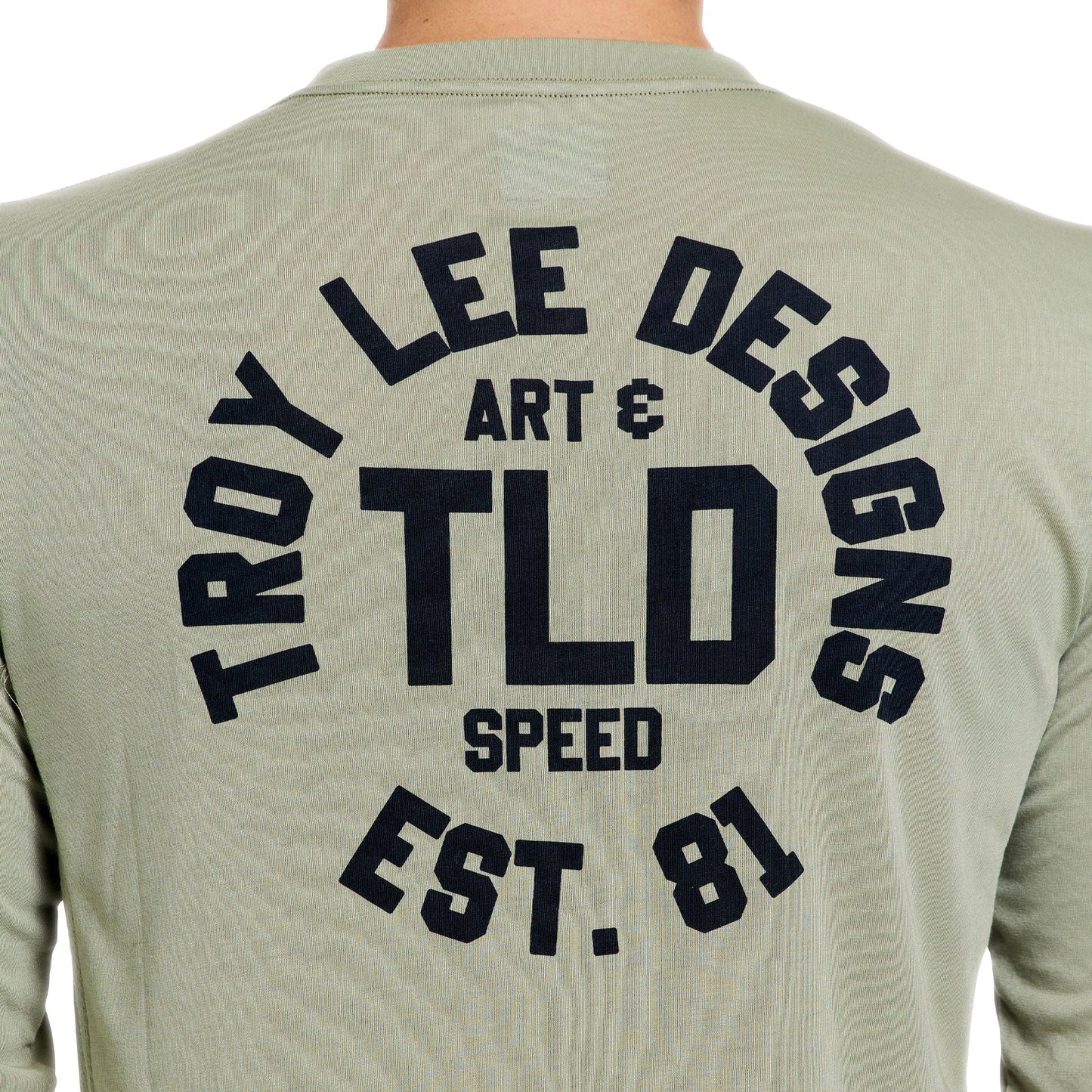 TROY LEE DESIGNS SKYLINE RIDE STAMPS Camisola de manga comprida Sage