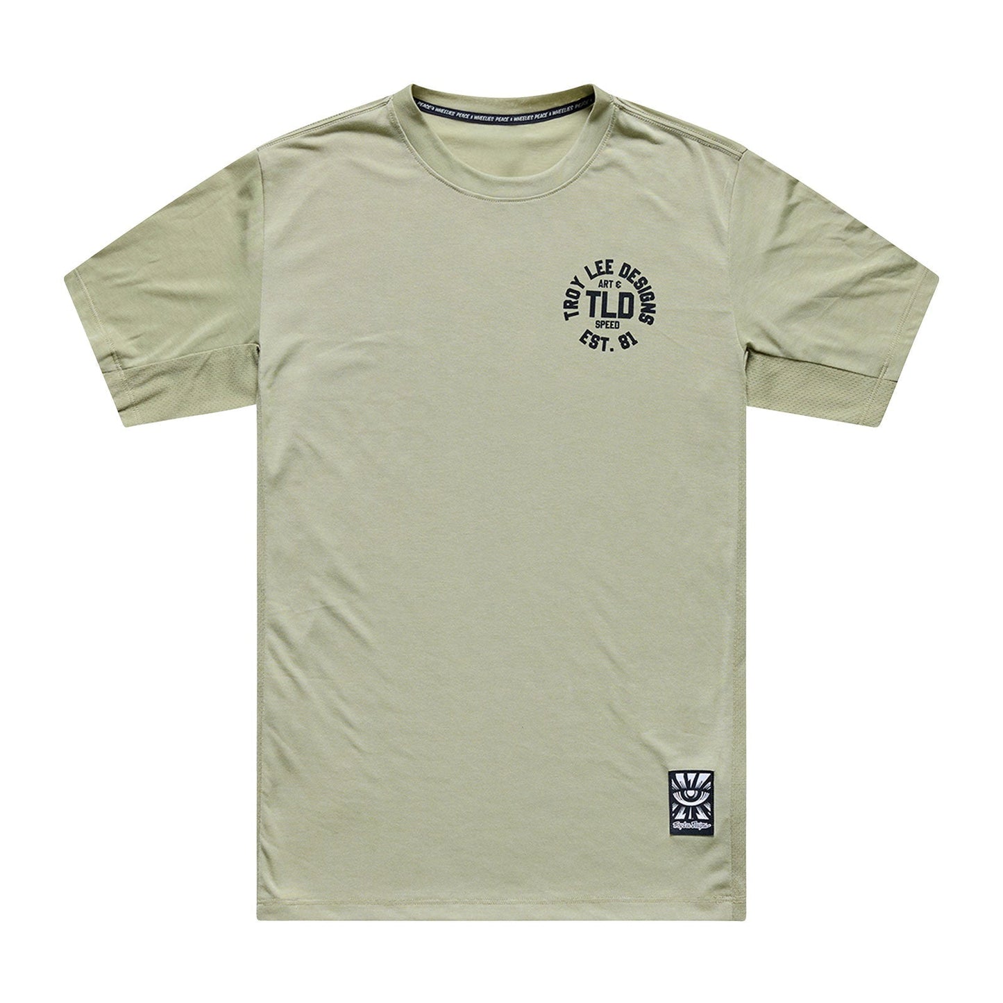 TROY LEE DESIGNS SKYLINE RIDE STAMPS Camisola de manga curta Sage