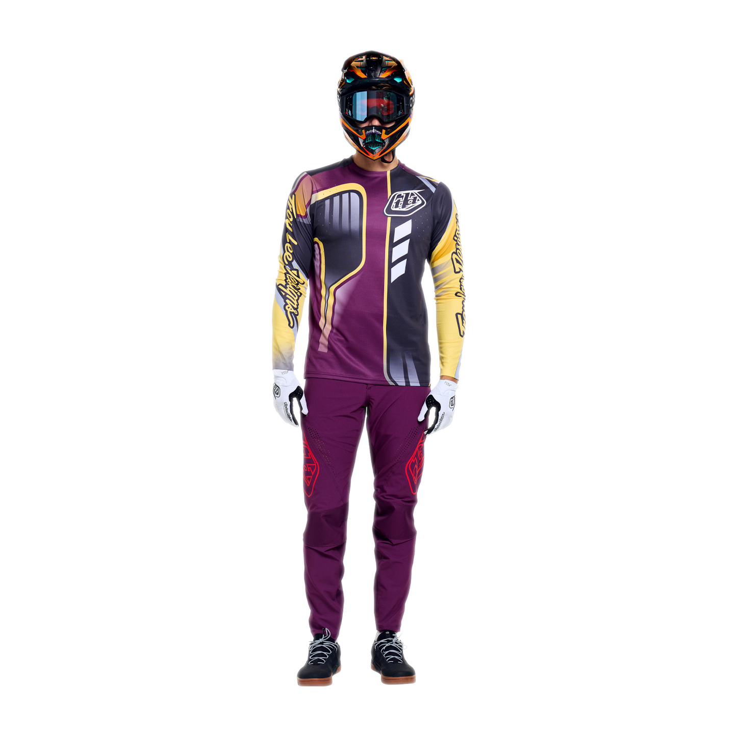 TROY LEE DESIGNS SPRINT PRO LOWRIDER Camisola de manga comprida Sangria