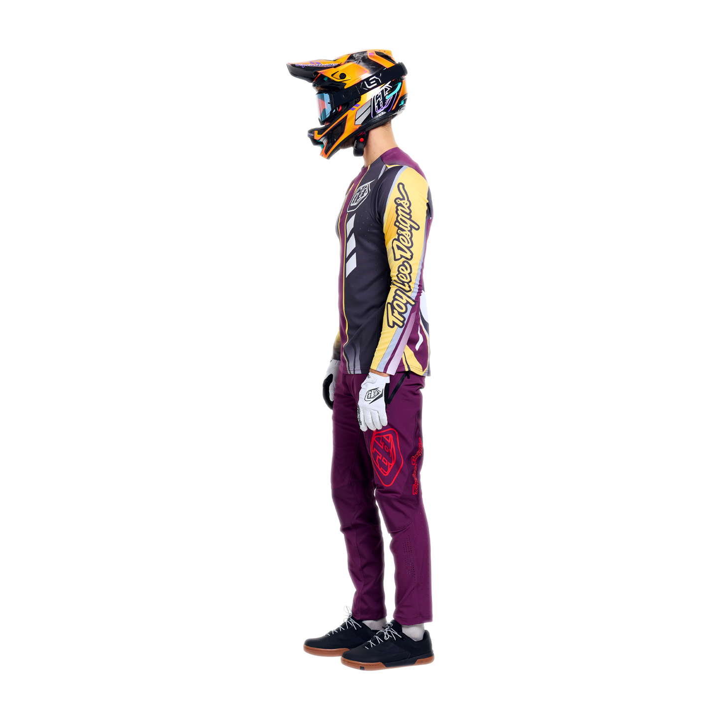 TROY LEE DESIGNS SPRINT PRO LOWRIDER Camisola de manga comprida Sangria