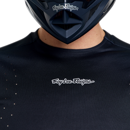 Camisola TROY LEE DESIGNS SPRINT PRO MONO Mangas Compridas Preta