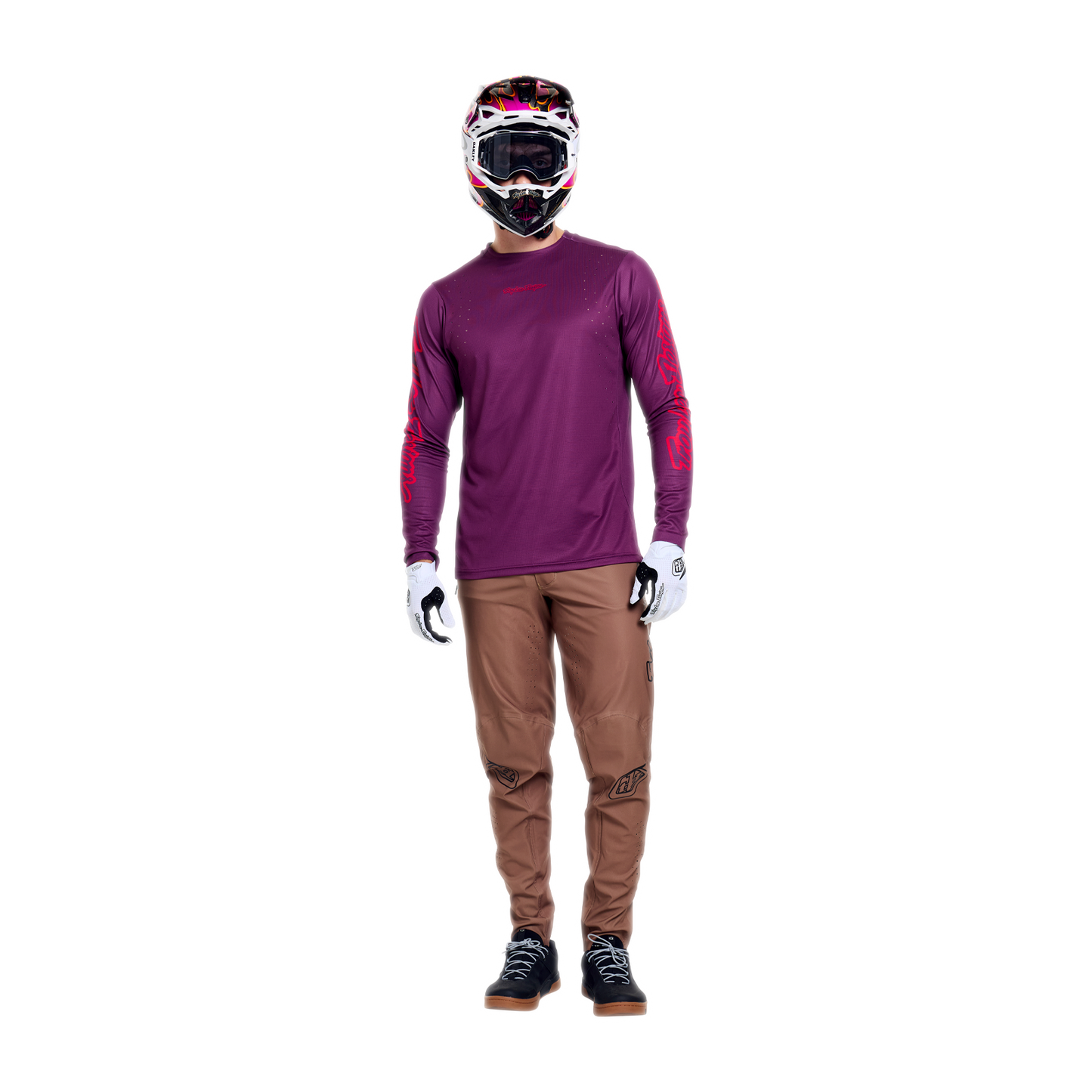 TROY LEE DESIGNS SPRINT PRO Mono Camisola de manga comprida Sangria