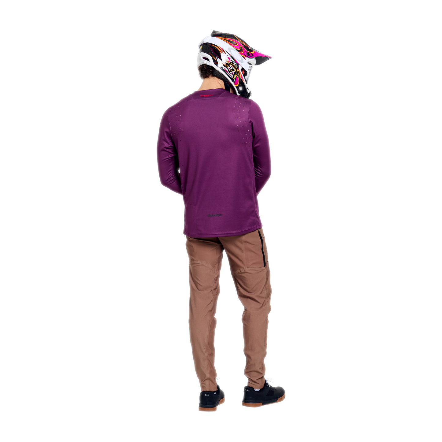 TROY LEE DESIGNS SPRINT PRO Mono Camisola de manga comprida Sangria