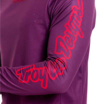 Camisola TROY LEE DESIGNS SPRINT PRO MONO Mangas Compridas Sangria