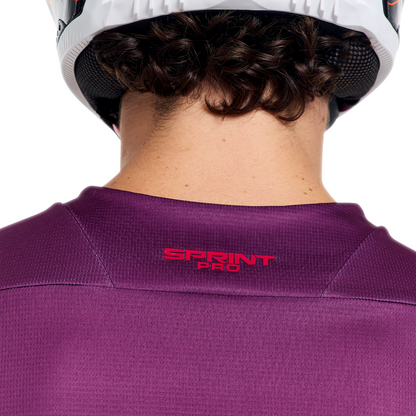 Camisola TROY LEE DESIGNS SPRINT PRO MONO Mangas Compridas Sangria