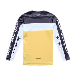 TROY LEE DESIGNS SPRINT PRO YO MOTO Camisola de manga comprida preta/amarela