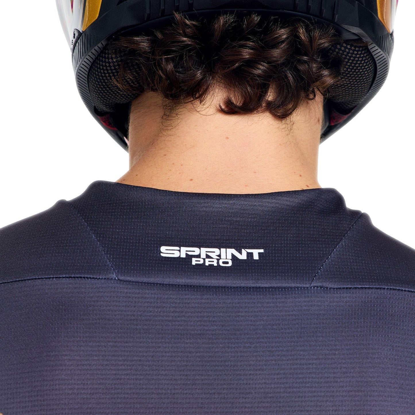 Camisola de manga comprida TROY LEE DESIGNS SPRINT PRO YO MOTO Preto/Amarelo