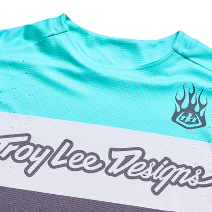 Jersey TROY LEE DESIGNS SPRINT PRO YO MOTO Mangas Compridas Preto/Azul
