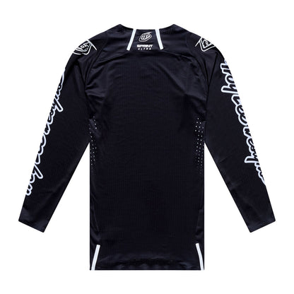 Camisola TROY LEE DESIGNS SPRINT ULTRA MONO Mangas Compridas Preta