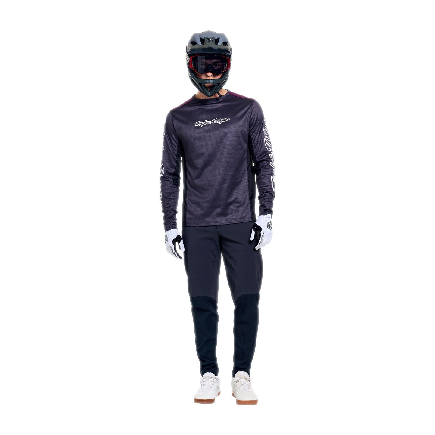 TROY LEE DESIGNS STAGE SIGNATURE Jersey Manga comprida Carbono