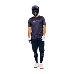 Maillot TROY LEE DESIGNS STAGE SIGNATURE Mangas Curtas Carbon