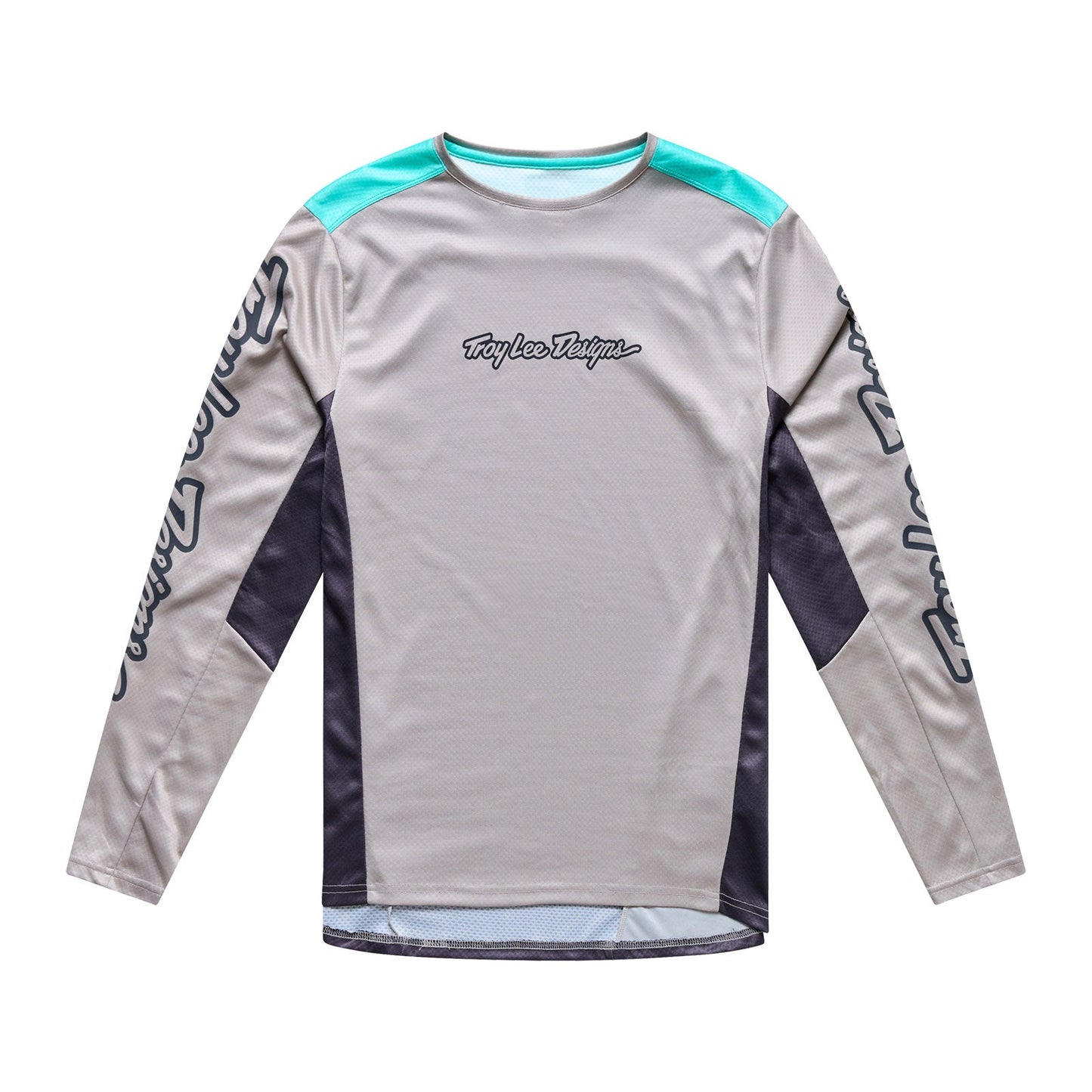 TROY LEE DESIGNS STAGE SIGNATURE Camisola de manga comprida Cinzento/Azul