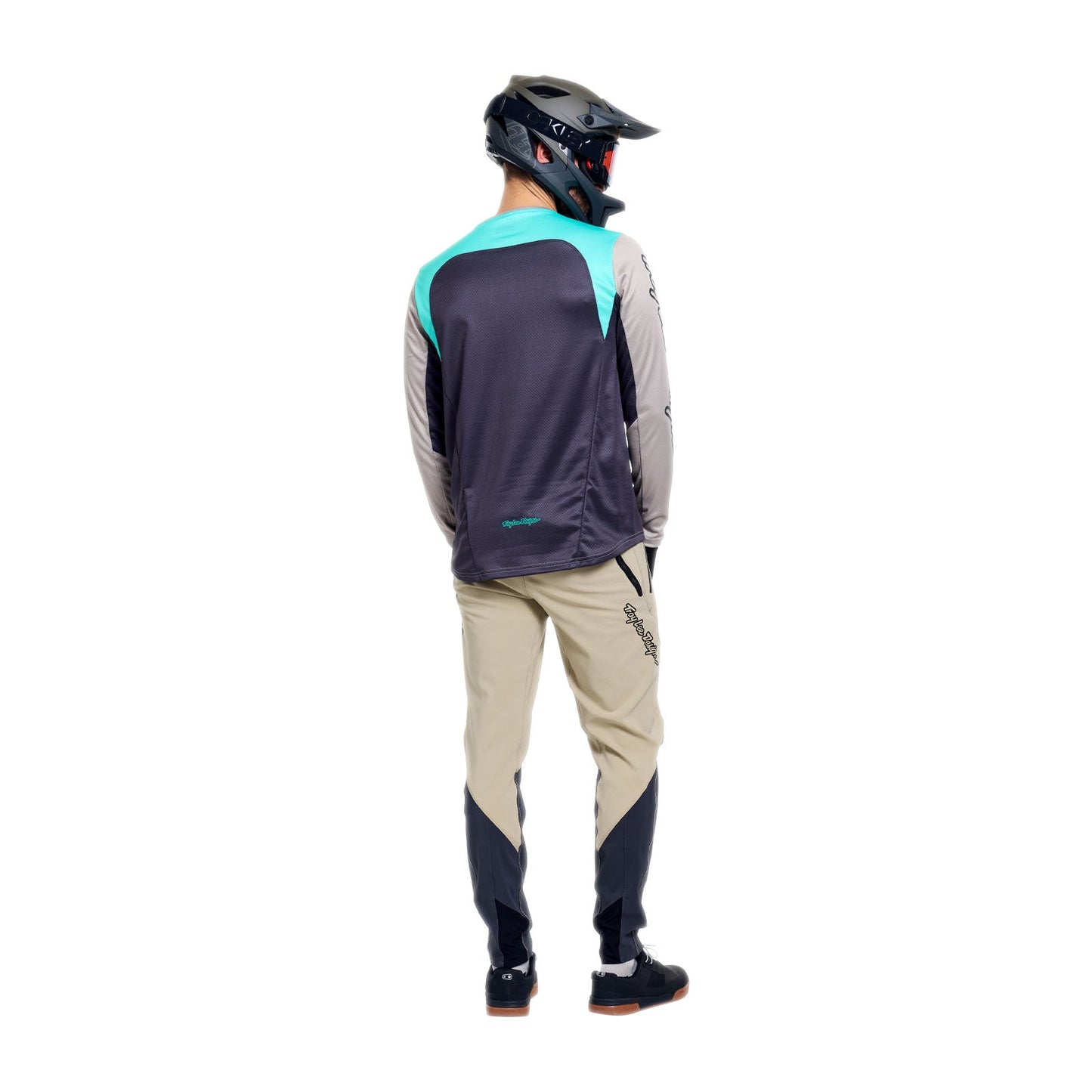 TROY LEE DESIGNS STAGE SIGNATURE Camisola de manga comprida Cinzento/Azul