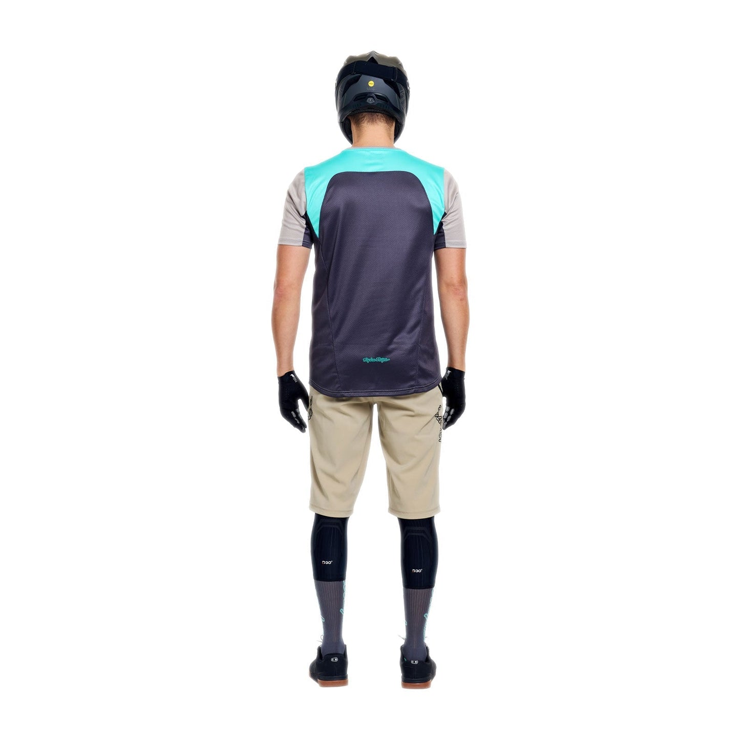TROY LEE DESIGNS STAGE SIGNATURE Camisola de manga curta Cinzento/Azul