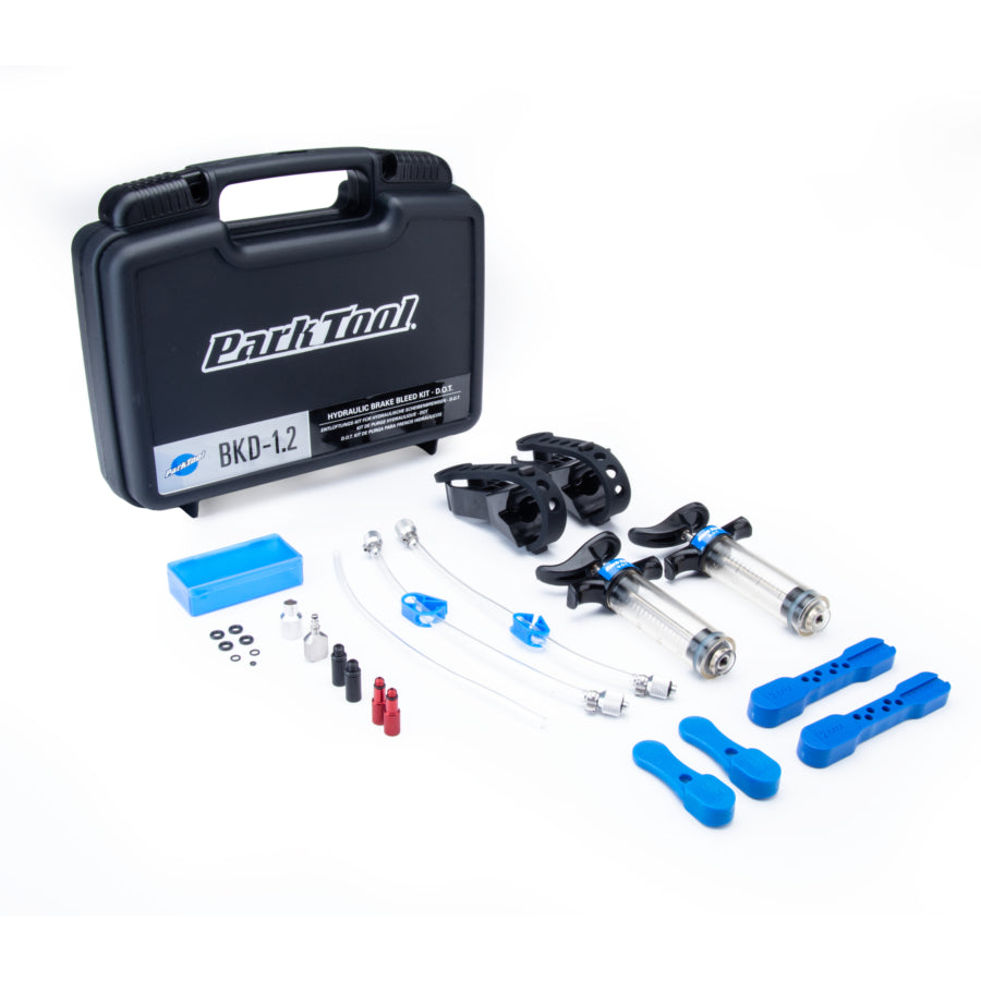 Park Tool BKD-1.2, kit completo de purga de travões hidráulicos DOT