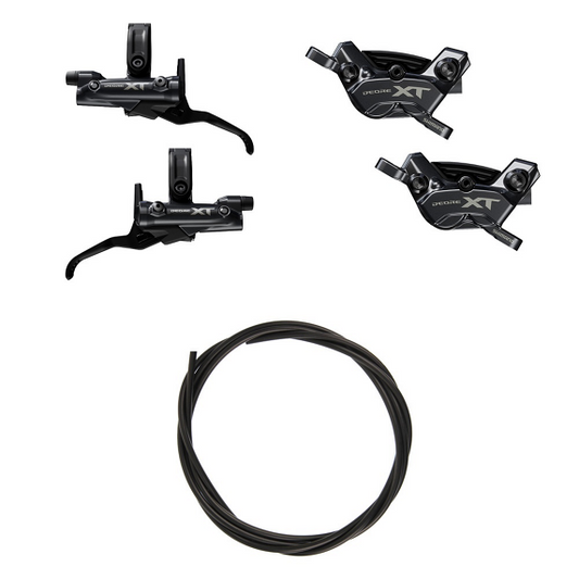 Par de travões de 4 pistões SHIMANO XT M8220 Enduro