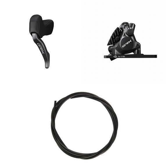 Alavanca e pinça dianteira esquerda SHIMANO GRX RX825