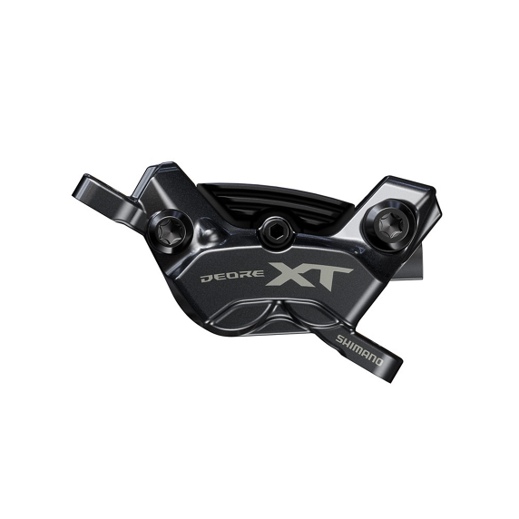 SHIMANO XT BR-M8220 Pinça de travão de disco de 4 pistões para montagem posterior