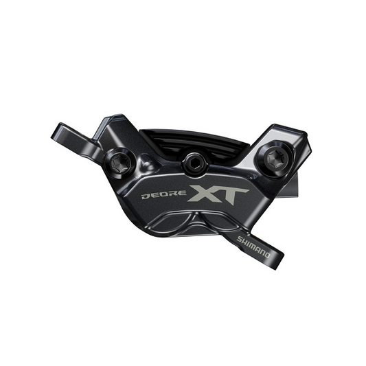 SHIMANO XT BR-M8220 Pinça de travão de disco de 4 pistões para montagem posterior