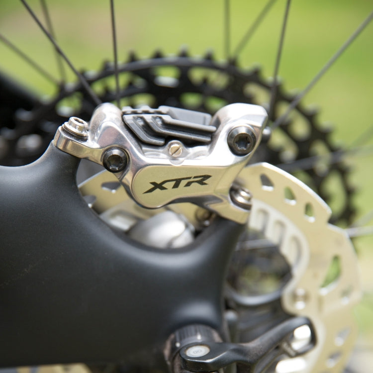 Pinça de travão de disco prateada SHIMANO XTR M9120