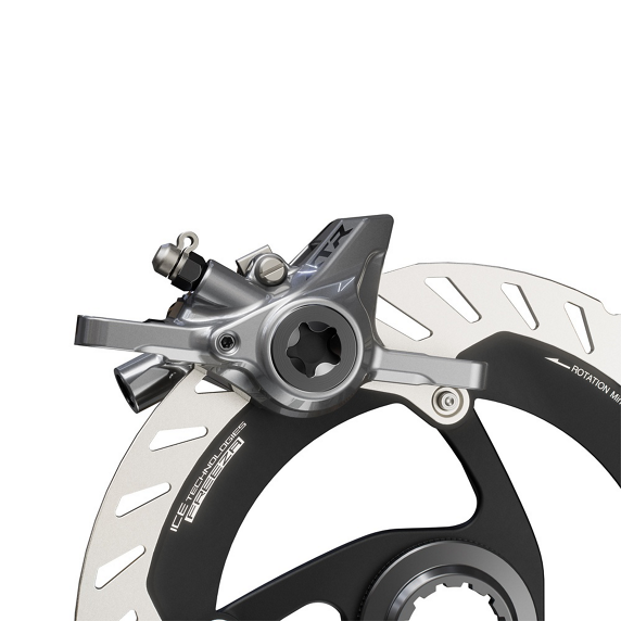 SHIMANO XTR BR-M9220 Pinça de travão de disco de 2 pistões para montagem posterior