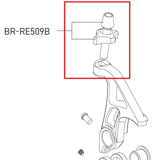 Parafuso de ajuste da tensão do cabo para desviador traseiro CAMPAGNOLO SR/Record 12V