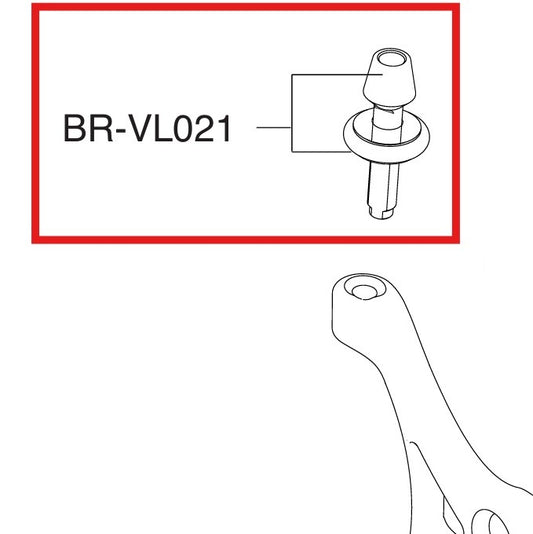 Parafuso de ajuste da tensão do cabo para o desviador traseiro CAMPAGNOLO CHORUS-CAMPA-VELOCE 2015