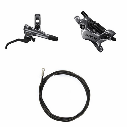 Travão Traseiro SHIMANO XTR M9120 4 Pistões J-Kit Pastilhas de Resina Ventiladas