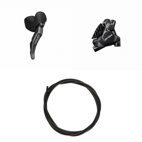 Alavanca reta e pinça traseira SHIMANO GRX 820