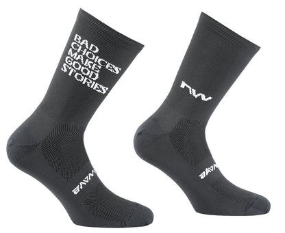 Meias NORTHWAVE BAD CHOICES Preto