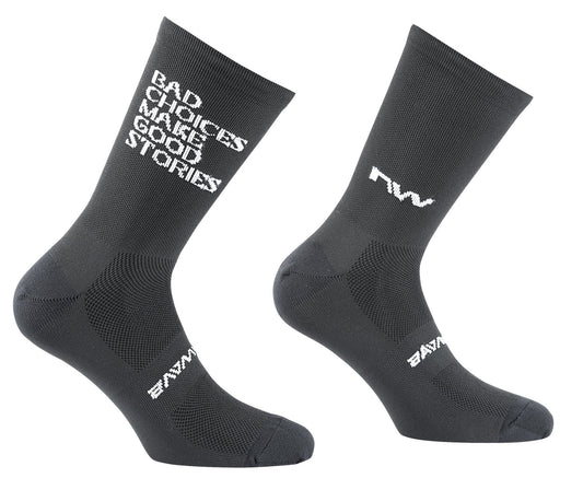 Meias NORTHWAVE BAD CHOICES Preto