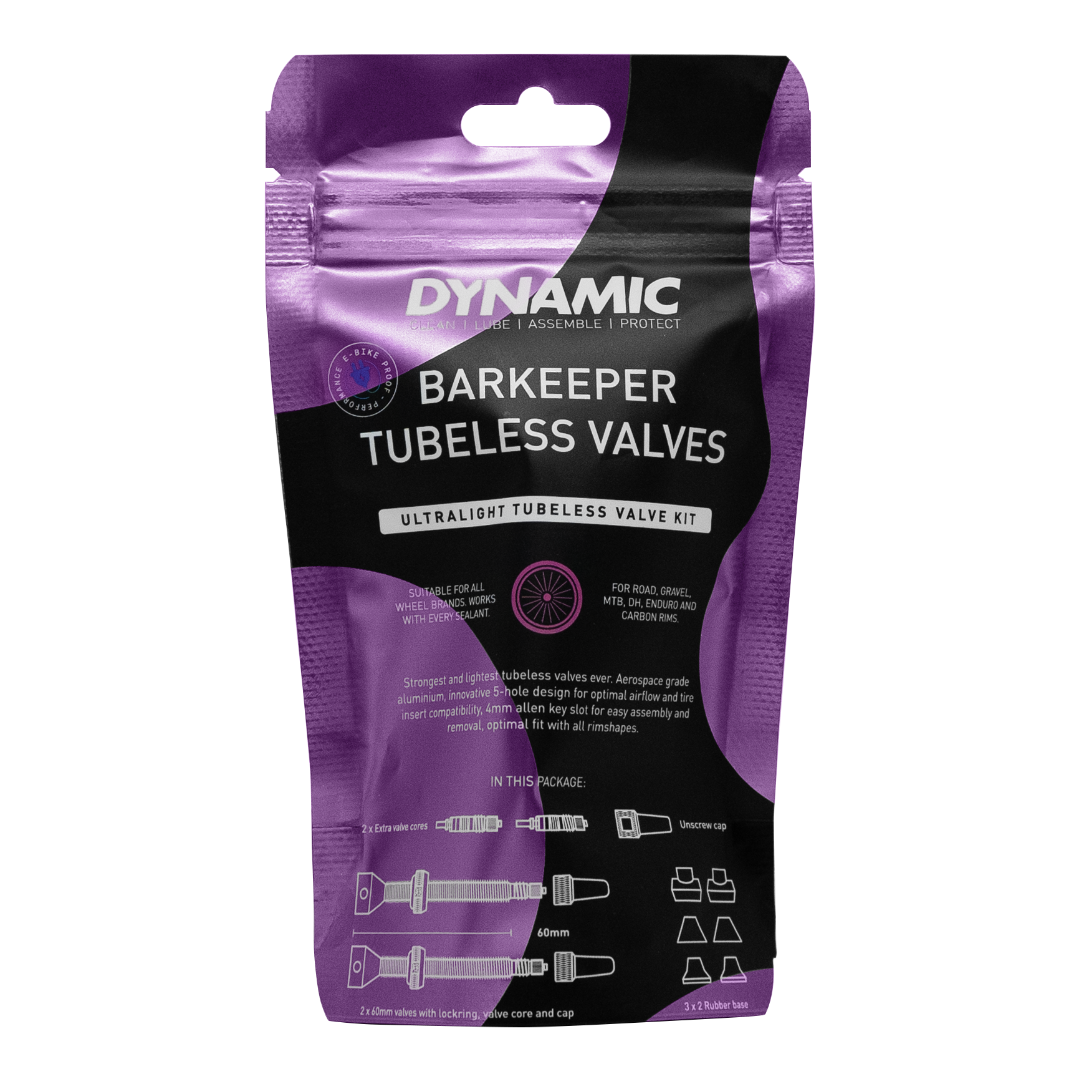 Embalagem das válvulas tubeless DYNAMIC BARKEEPER