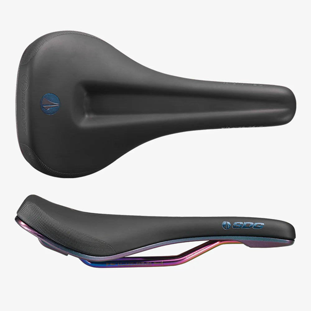 SDG BEL-AIR V3 MAX Carris de combustível Lux-Alloy Oil Slick Saddle