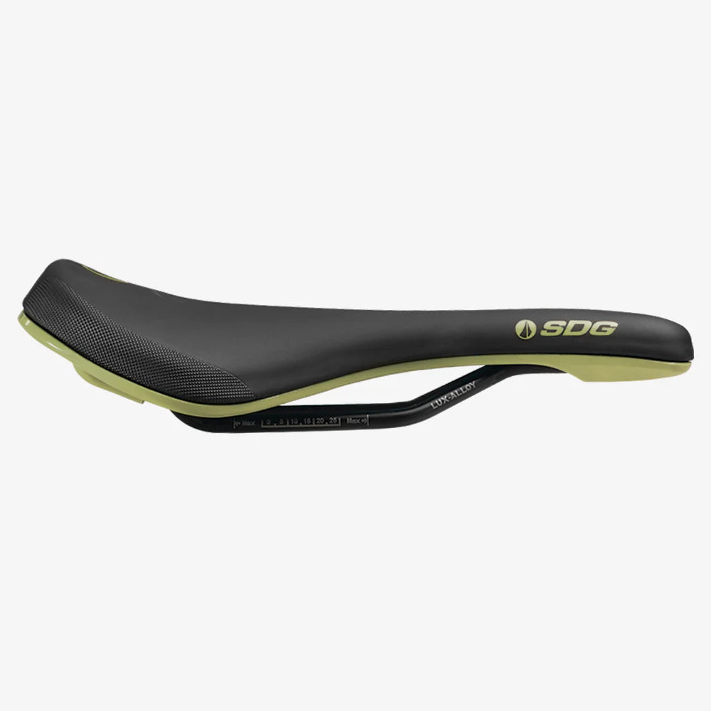 Selim SDG BEL-AIR V3 MAX Lux-Alloy Rails Preto/Verde