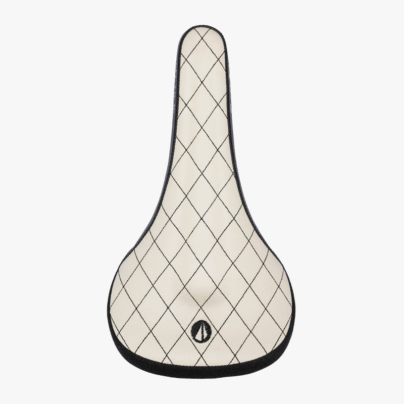 Selim SDG Bel-Air V3 Max Stitched Leather branco, vista de cima