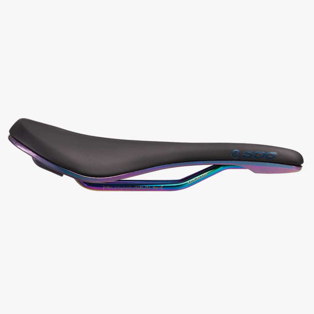 SDG BEL-AIR V3 OVERLAND Rails Lux-Alloy Preto/Oil Slick Saddle