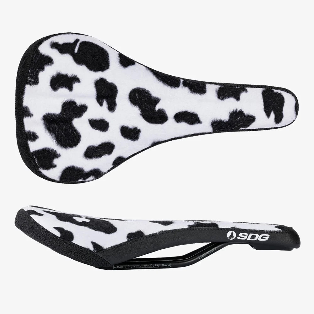 SDG BEL-AIR V3 Animal Throwback Rails Lux Alloy Cow Saddle (sela de vaca em liga leve)