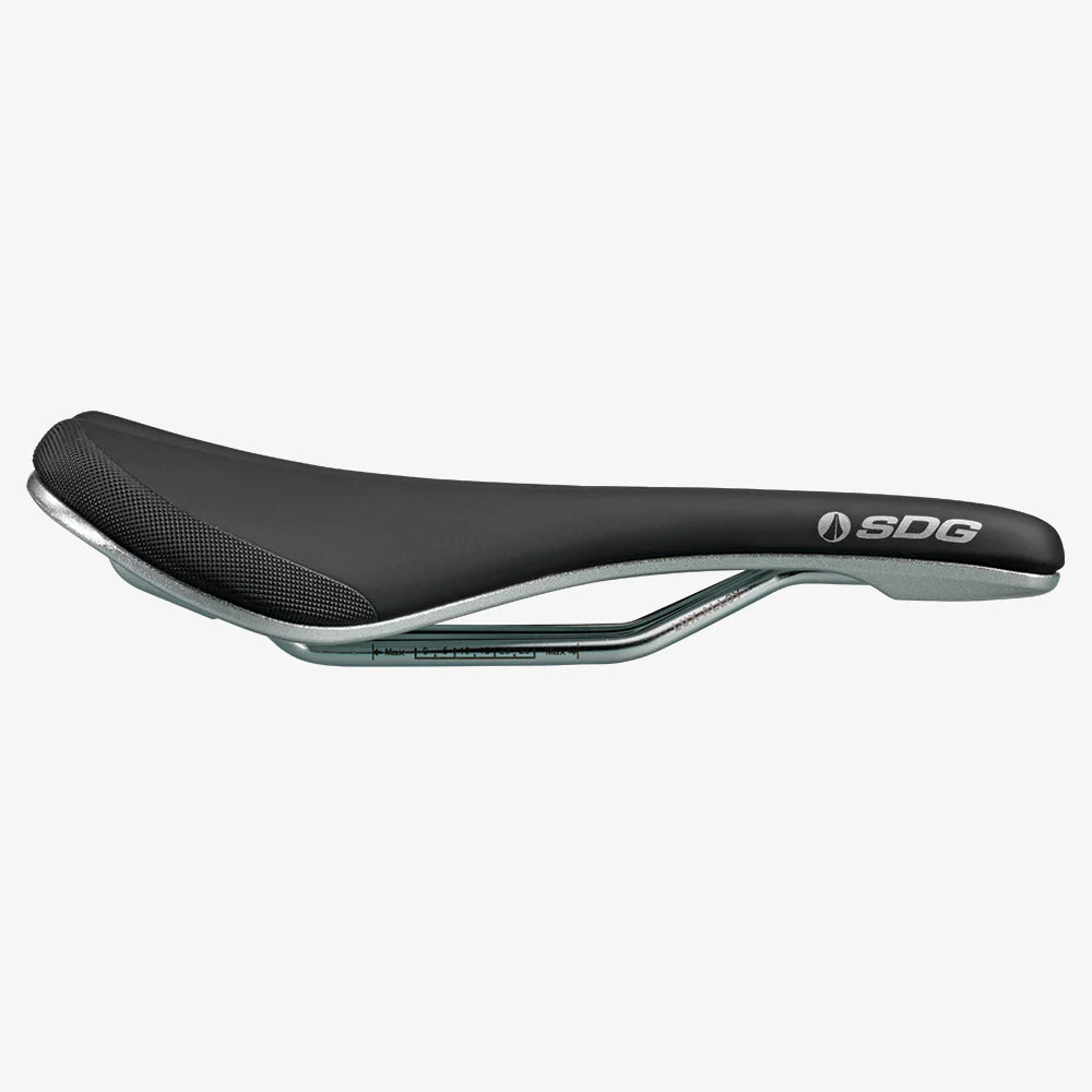 SDG BEL-AIR V3 Galactic Rails Lux-Alloy Saddle Preto/Prata